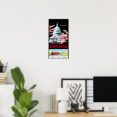 ワシントンDCレトロ旅行ポスター ポスター (ホームオフィス)