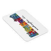 ワシントンDCローハウス マグネット (右側)