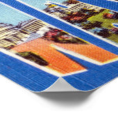 ワシントンDCヴィンテージのご挨拶 ポスター (角)