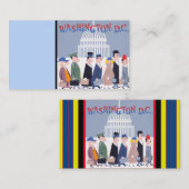 ワシントンDC名刺 名刺 (正面/裏面)