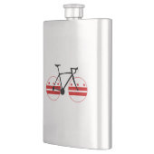 ワシントンDC国旗のサイクリング フラスク (左)