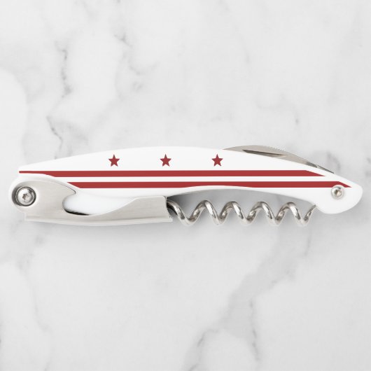 ワシントンDC国旗 ソムリエナイフ (正面)