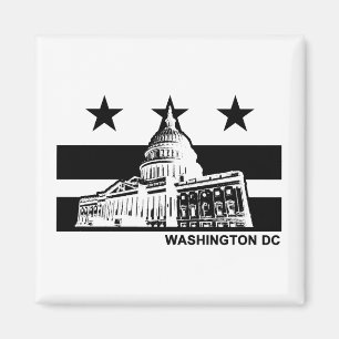 ワシントンDC国旗 マグネット