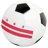 ワシントンDC州の旗 サッカーボール (3/4)