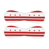 ワシントンDC州旗を持つ愛国野球 野球ボール (パネル)