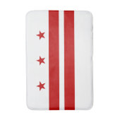 ワシントンDC州旗 バスマット (正面縦)