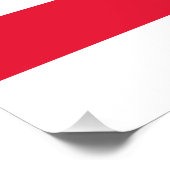 ワシントンDC州旗 ポスター (コーナー)