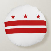 ワシントンDC州旗 ラウンドクッション (裏面)