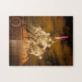 ワシントンDC戦争記念碑。 ジグソーパズル (横)