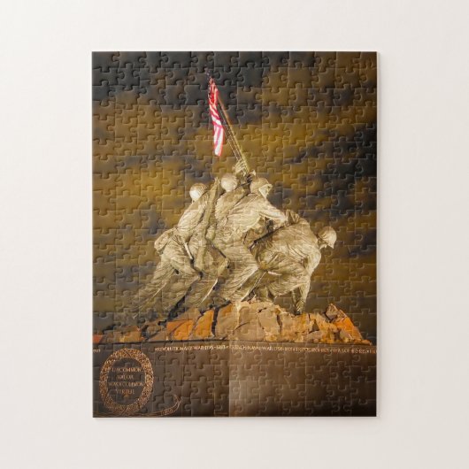 ワシントンDC戦争記念碑。 ジグソーパズル (縦)