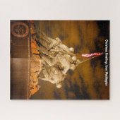 ワシントンDC戦争記念碑。ジグソーパズル ジグソーパズル (横)