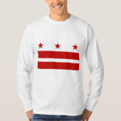 ワシントンDC旗 Tシャツ (正面)