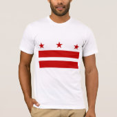 ワシントンDC旗 Tシャツ (正面)