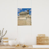 ワシントンDC最高裁判所建物 ポスター (キッチン)