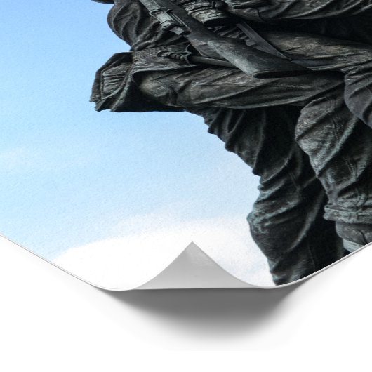 ワシントンDC硫黄島記念館 ポスター (角)