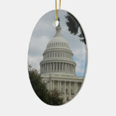 ワシントンDC議事堂のオーナメント セラミックオーナメント (左)