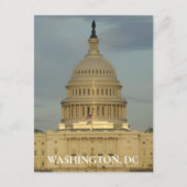 ワシントンDC議事堂旅行写真 ポストカード (正面)