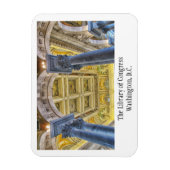 ワシントンDC連邦議会図書館 マグネット (縦)