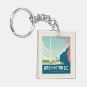 ワシントンDC |わが国の首都 キーホルダー (正面左)