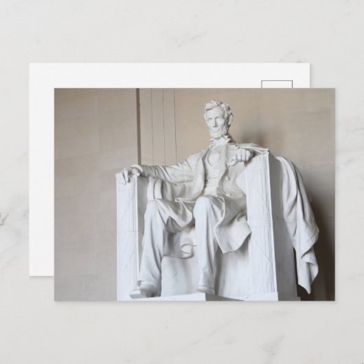 ワシントンDC エイブラハム・リンカーン記念館 ポストカード (正面/裏面)