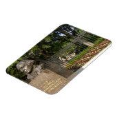 ワシントンDC、ジョージ・ワシントン像 マグネット (左側)