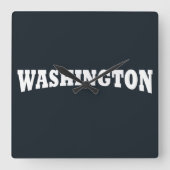 ワシントンdc スクエア壁時計 (正面)