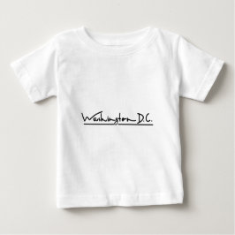ワシントンDC ベビーTシャツ