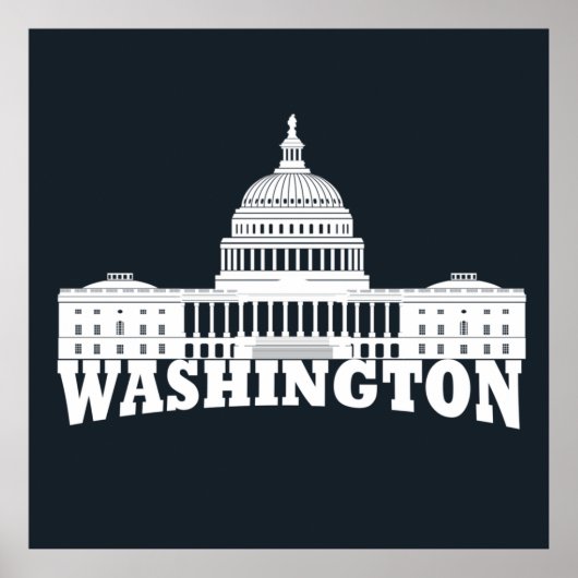 ワシントンdc ポスター (正面)