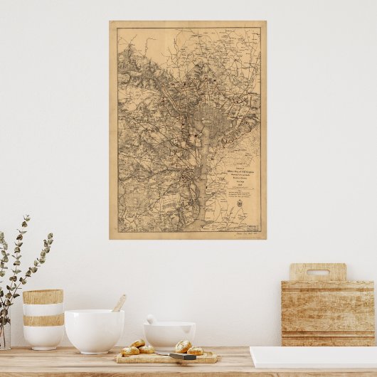 ワシントンDC ポスター (キッチン)