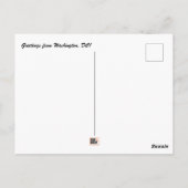 ワシントンDC ポストカード (裏面)