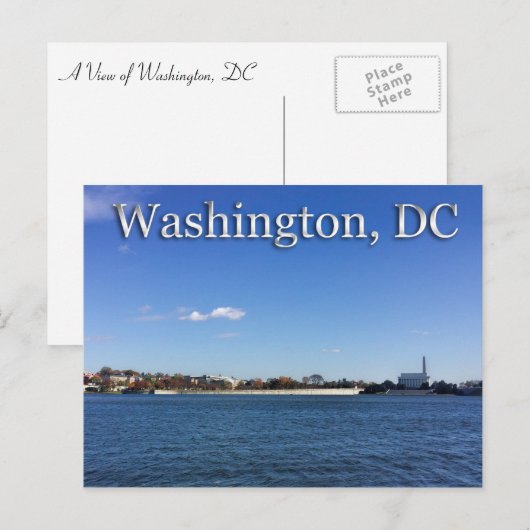 ワシントンDC ポストカード (正面/裏面)