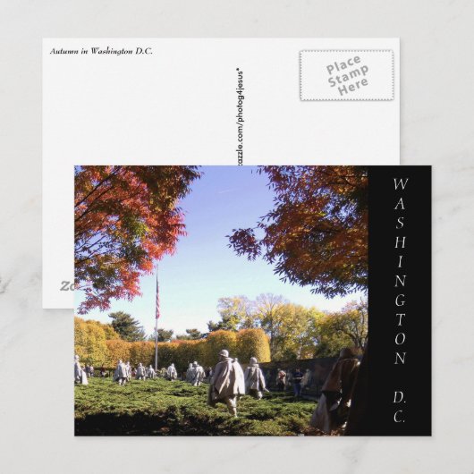 ワシントンDC ポストカード (正面/裏面)