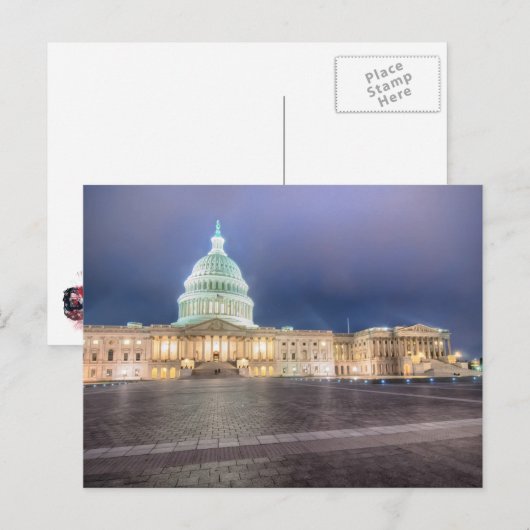 ワシントンdc ポストカード (正面/裏面)