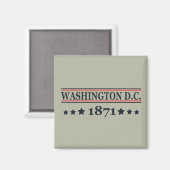 ワシントンdc マグネット (正面/裏面)