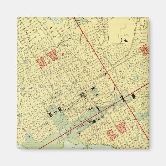 ワシントンDC マグネット (正面)