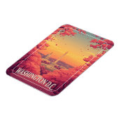 ワシントンDC マグネット (左側)