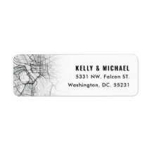 ワシントンDC。マップのテーマ |戻り値のラベル