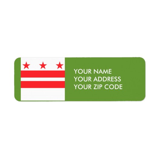 ワシントンDC ラベル (正面)