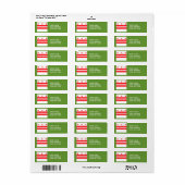 ワシントンDC ラベル (フルシート)