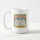 ワシントンDC |リンカーン記念碑 コーヒーマグカップ (左)