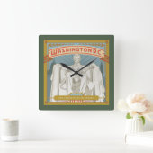 ワシントンDC |リンカーン記念碑 スクエア壁時計 (ホーム)