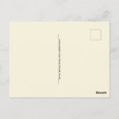 ワシントンDC レトロ ポストカード (裏面)