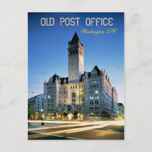 ワシントンDC、古い郵便局パビリオン ポストカード