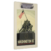 ワシントンDC | 海兵隊戦没者慰霊碑 クリップボード (右)