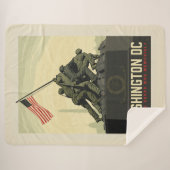 ワシントンDC | 海兵隊戦没者慰霊碑 シェルパブランケット (正面(横))