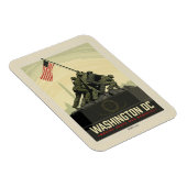 ワシントンDC | 海兵隊戦没者慰霊碑 マグネット (右側)
