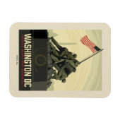 ワシントンDC | 海兵隊戦没者慰霊碑 マグネット (横)