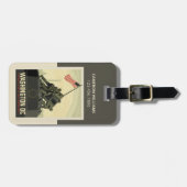 ワシントンDC | 海兵隊戦没者慰霊碑 ラゲッジタグ (正面横)