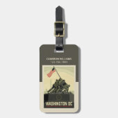 ワシントンDC | 海兵隊戦没者慰霊碑 ラゲッジタグ (正面縦)