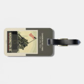 ワシントンDC | 海兵隊戦没者慰霊碑 ラゲッジタグ (裏面横)